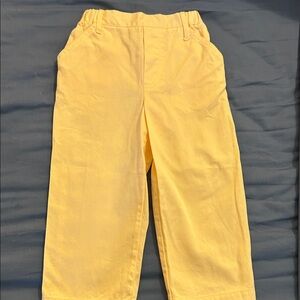 bella bliss Sunny Yellow Kids Casual Pants